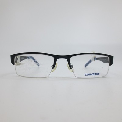 Converse Stencil Kit Navy Blue Semi-Rimless Eyeglass Frames 49-18-135