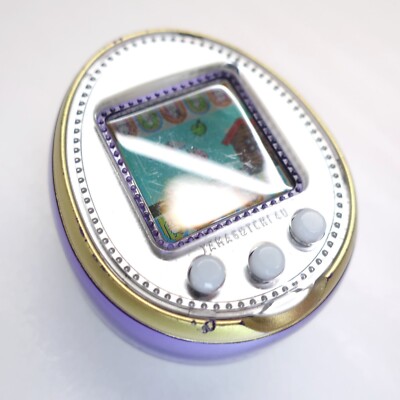 Tamagotchi 4U Purple ver Bandai 2014 Virtual Pet In Stock