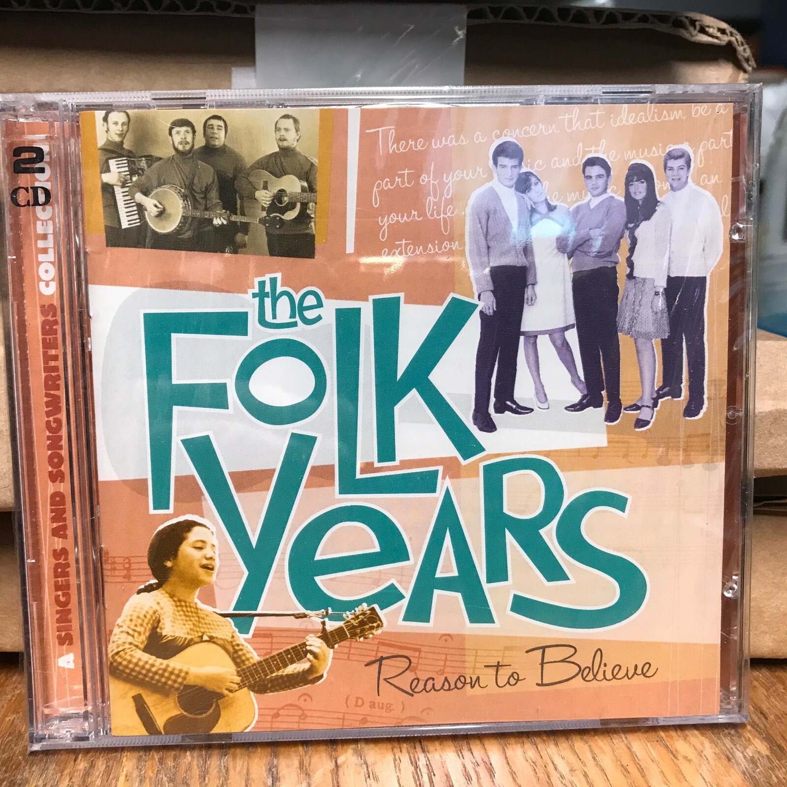 The Folk Years Reason To Believe 2 CD set New Sealed and