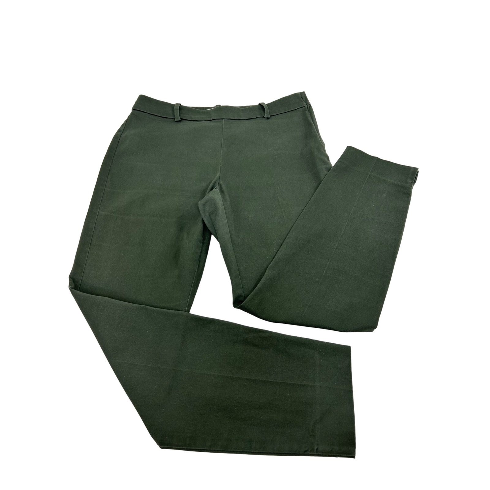【最終価格】green clothing 4pocket pant Mサイズ H&M Women's Pants 8 Green Flat Front Tapered Leg Ankle