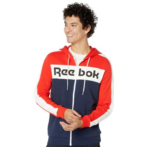 

[FU3125] Мужская худи с логотипом Reebok Training Essentials, Синий