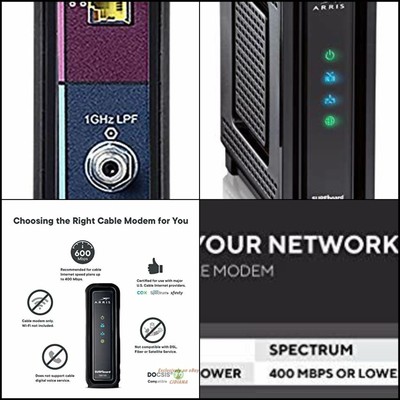 ARRIS SURFboard Approved for Cox, Spectrum, SB6190 DOCSIS ...