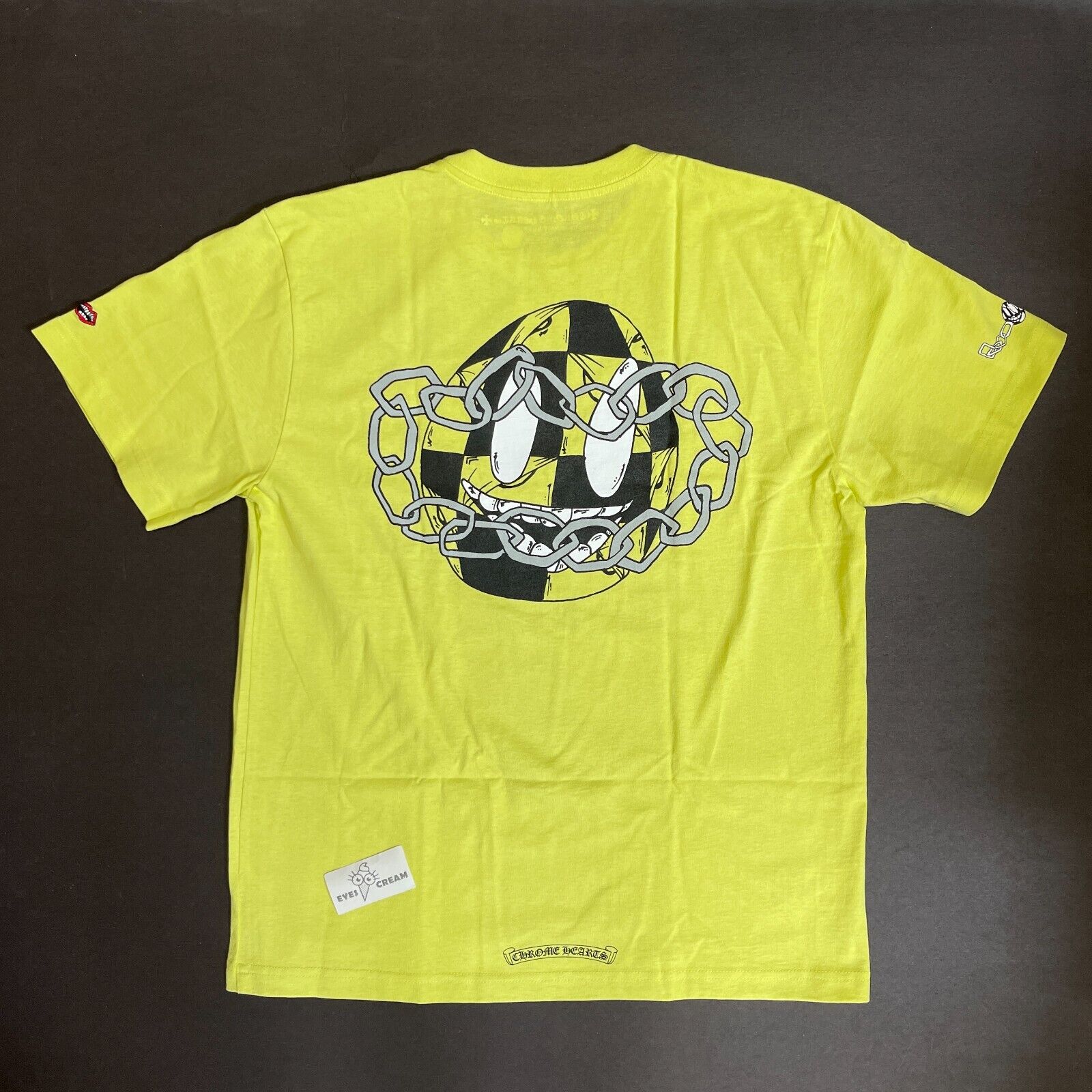 Auth New Chrome Hearts CH x Matty Boy Linked Logo Tee Shirt Auth New Chrome Hearts CH x Matty Boy Linked Logo Tee Shirt