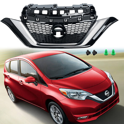 NEW Front Upper Grille Fit 17 18 19 Nissan Versa Note NI1200290 16496079
