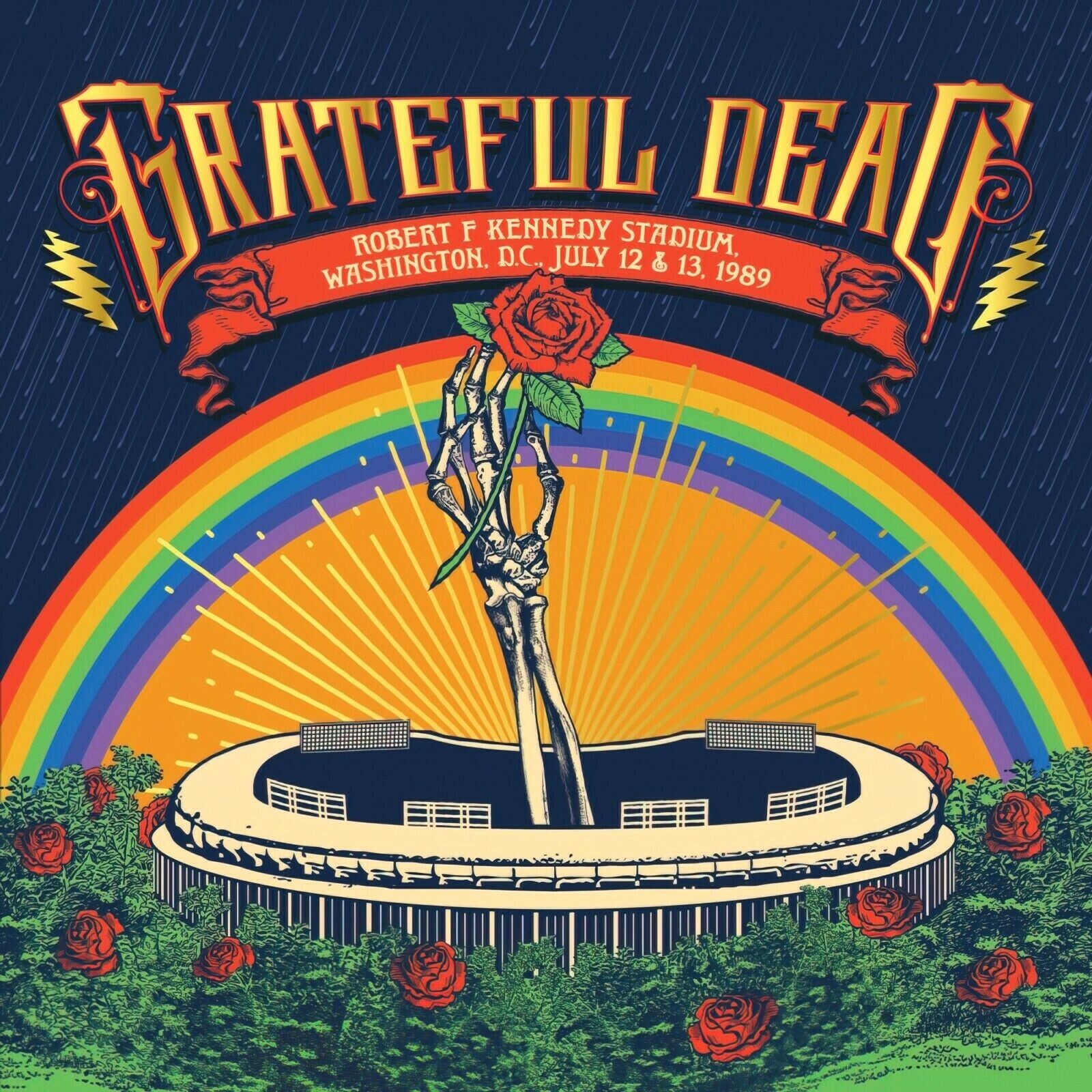 〇Bi1077 限定ポスター GRATEFUL DEAD 1995 フレーム AUCTION - BG-38-RP-4 - Grateful Dead - Wes Wilson - 1966