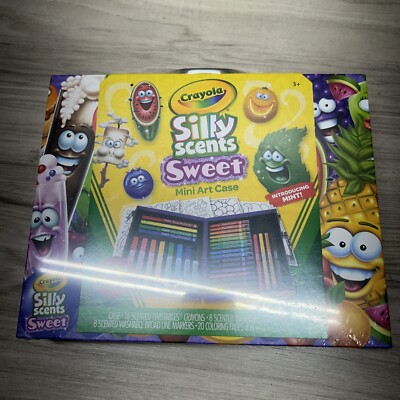 Crayola Silly Scents Sweet Art Case, Brand New still in plastic film