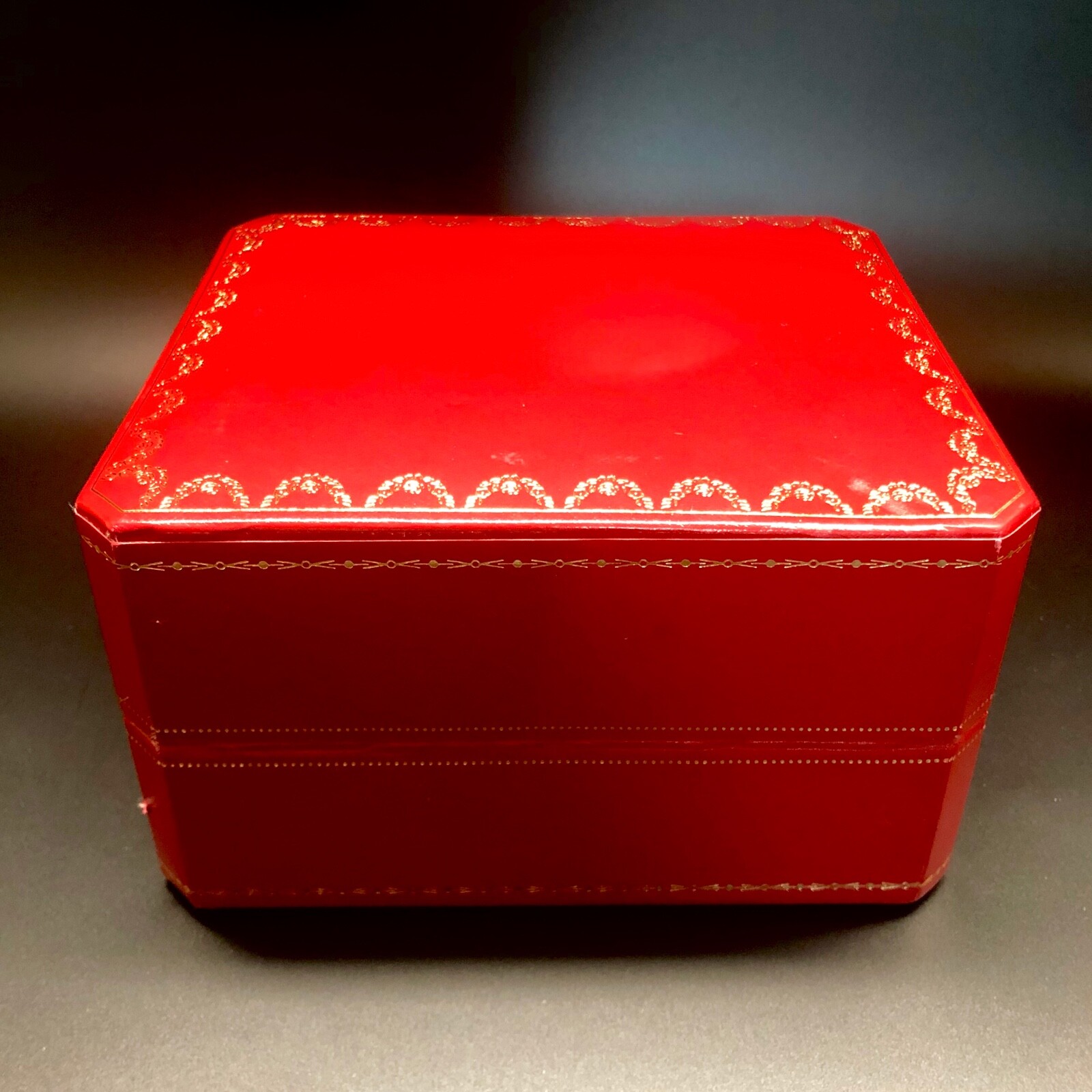 Genuine Authentic Leather Cartier Presentation COWA 0049 Watch Box with Pillow