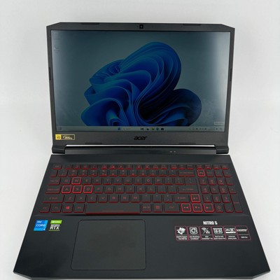 Acer Nitro 5 N20C1 15'' i5-11400H 2.7GHz 16GB RAM 512GB SSD GeForce RTX 3050 Ti