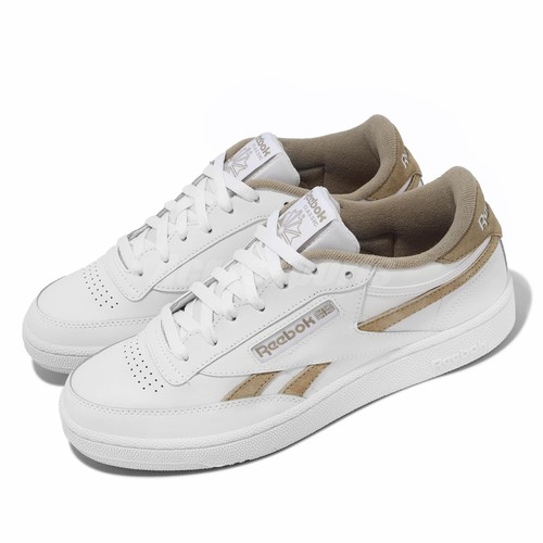 Reebok Club C Revenge Footwear Белый Коричневый Мужская повседневная обувь унисекс 100033160