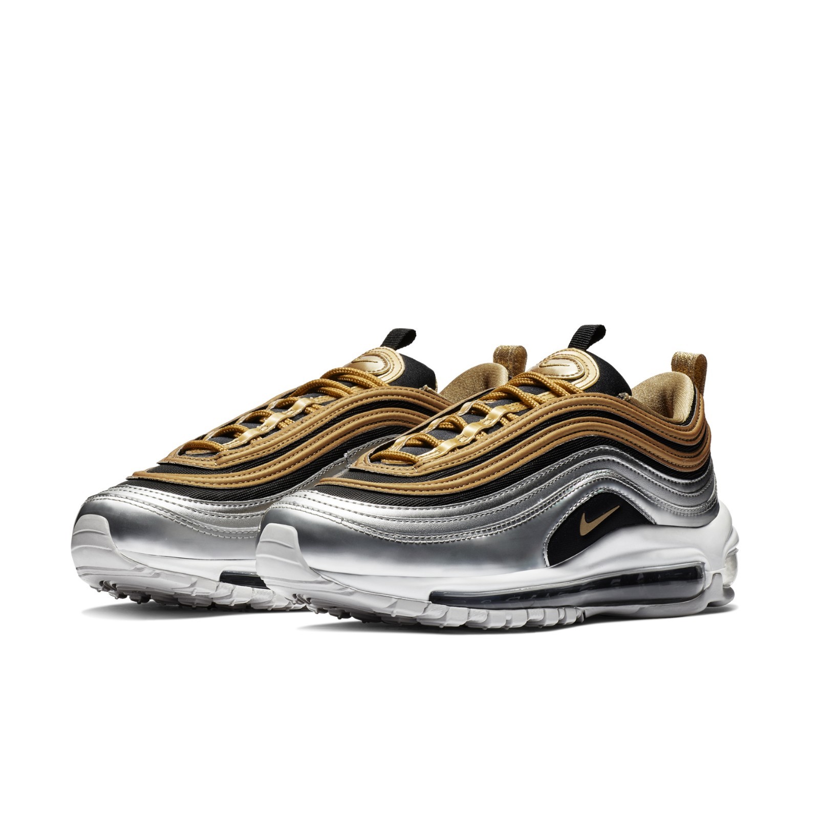 air max gold and silver
