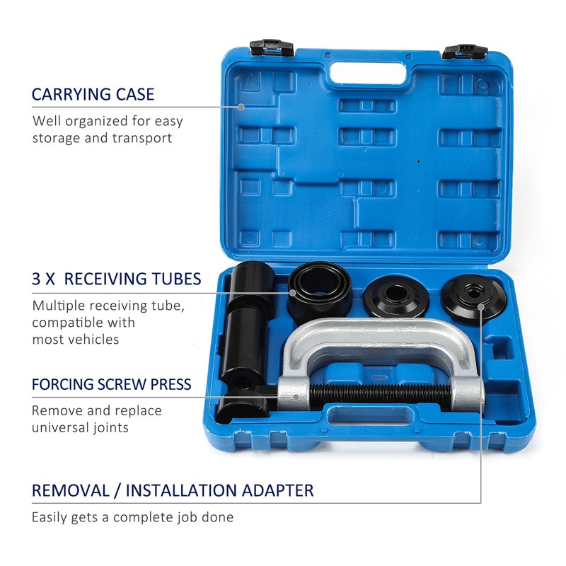 Omt Heavy Duty 4 In 1 Ball Joint Press U Joint Removal Tool Kit W 4 X 4