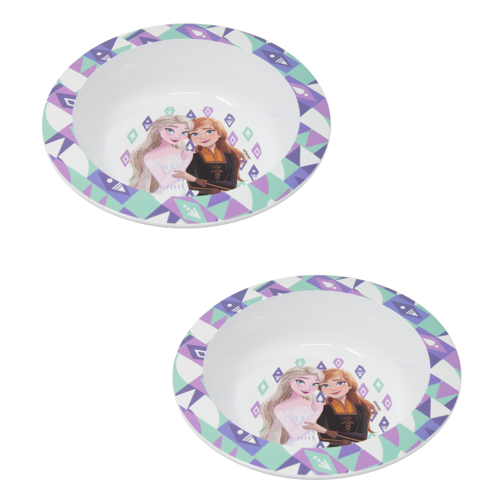 Frozen Kinder Schüssel Set Müslischale Plastikschüssel Kindergeschirr Anna Elsa