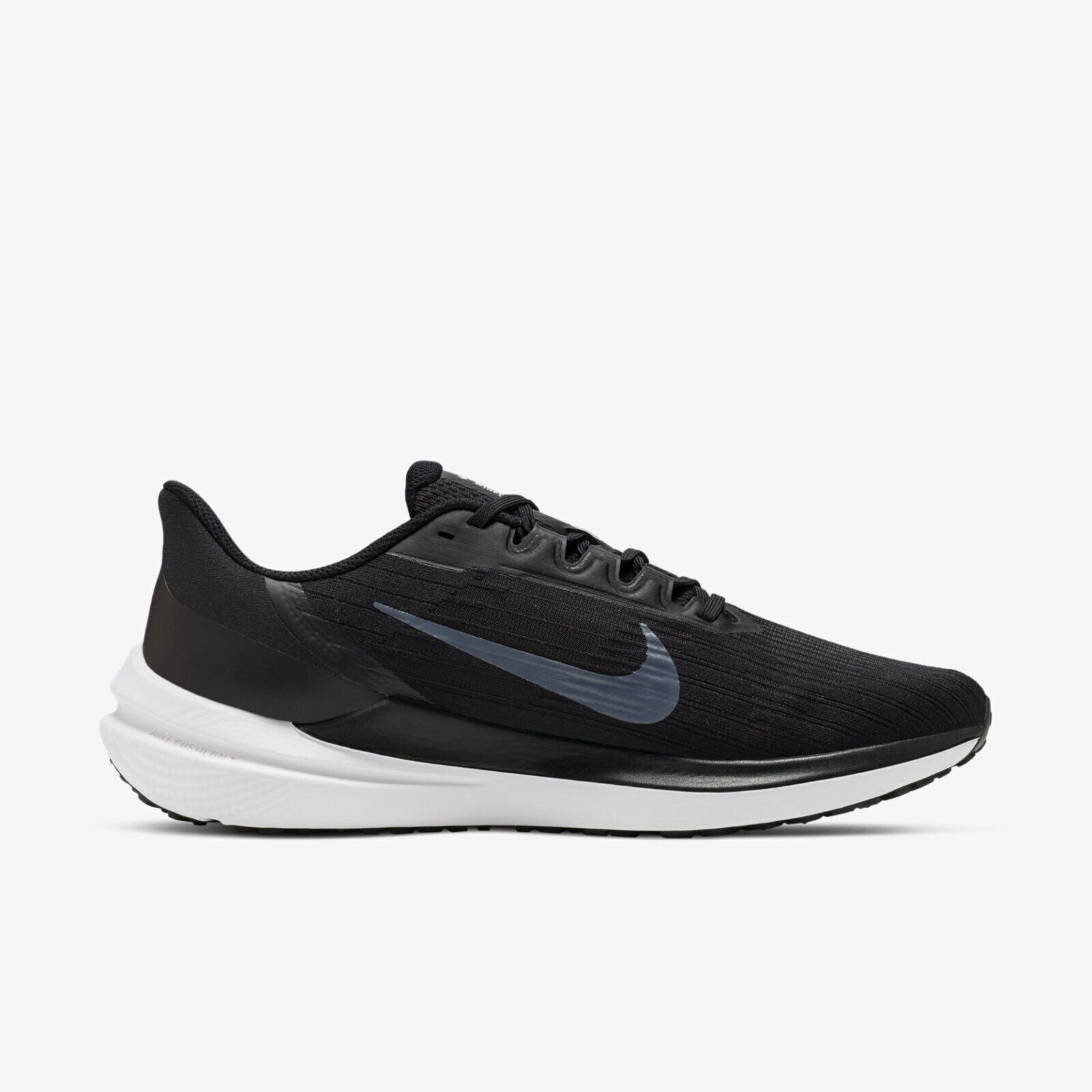 Nike Air Winflo 9 Men's Running Shoes, Blac/Wht/Drk Gry
