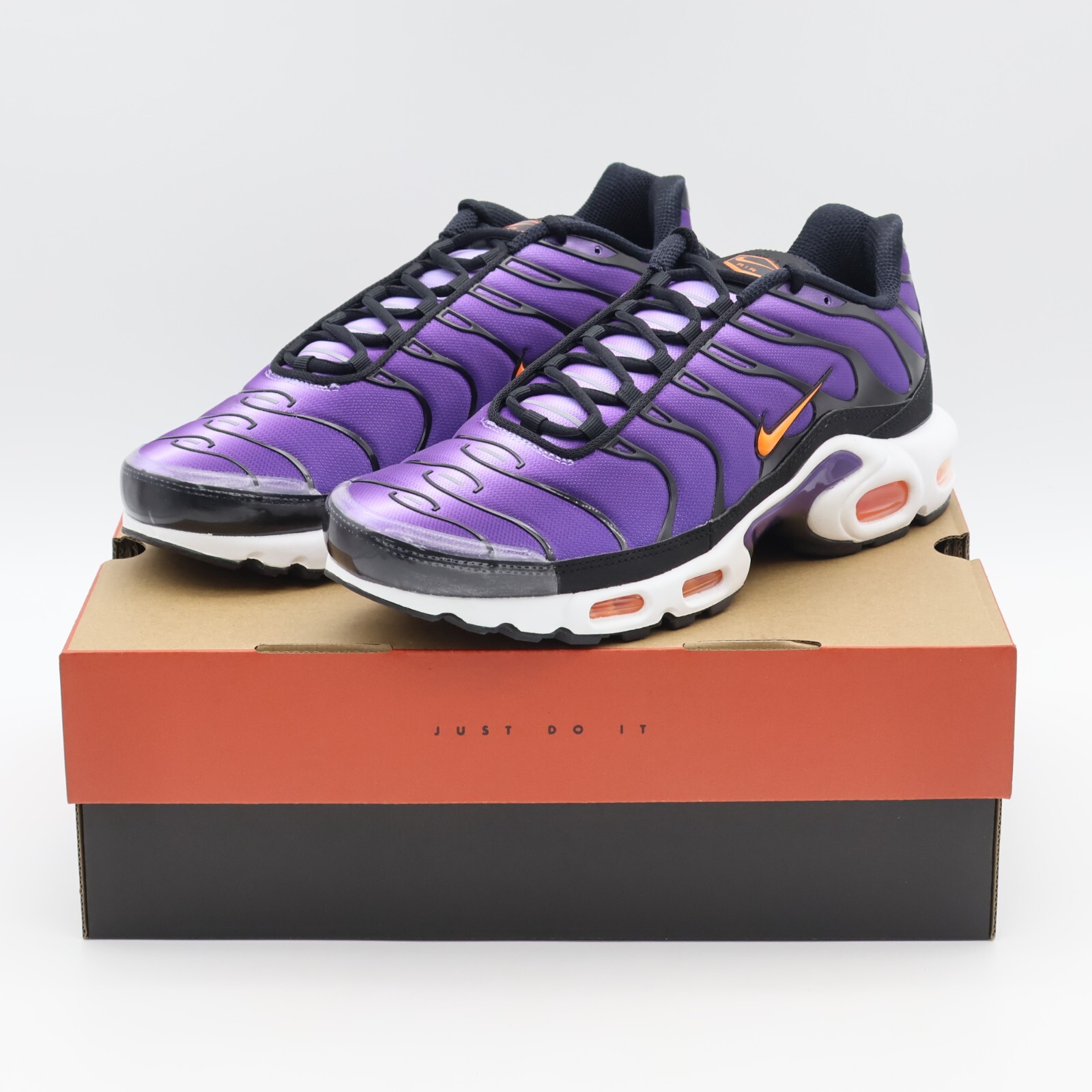 purple orange and white air max