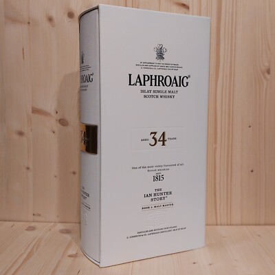 Whisky Laphroaig Book 4 The Ian Hunter Story 46,2% Vol. 34 Jahre Single Malt