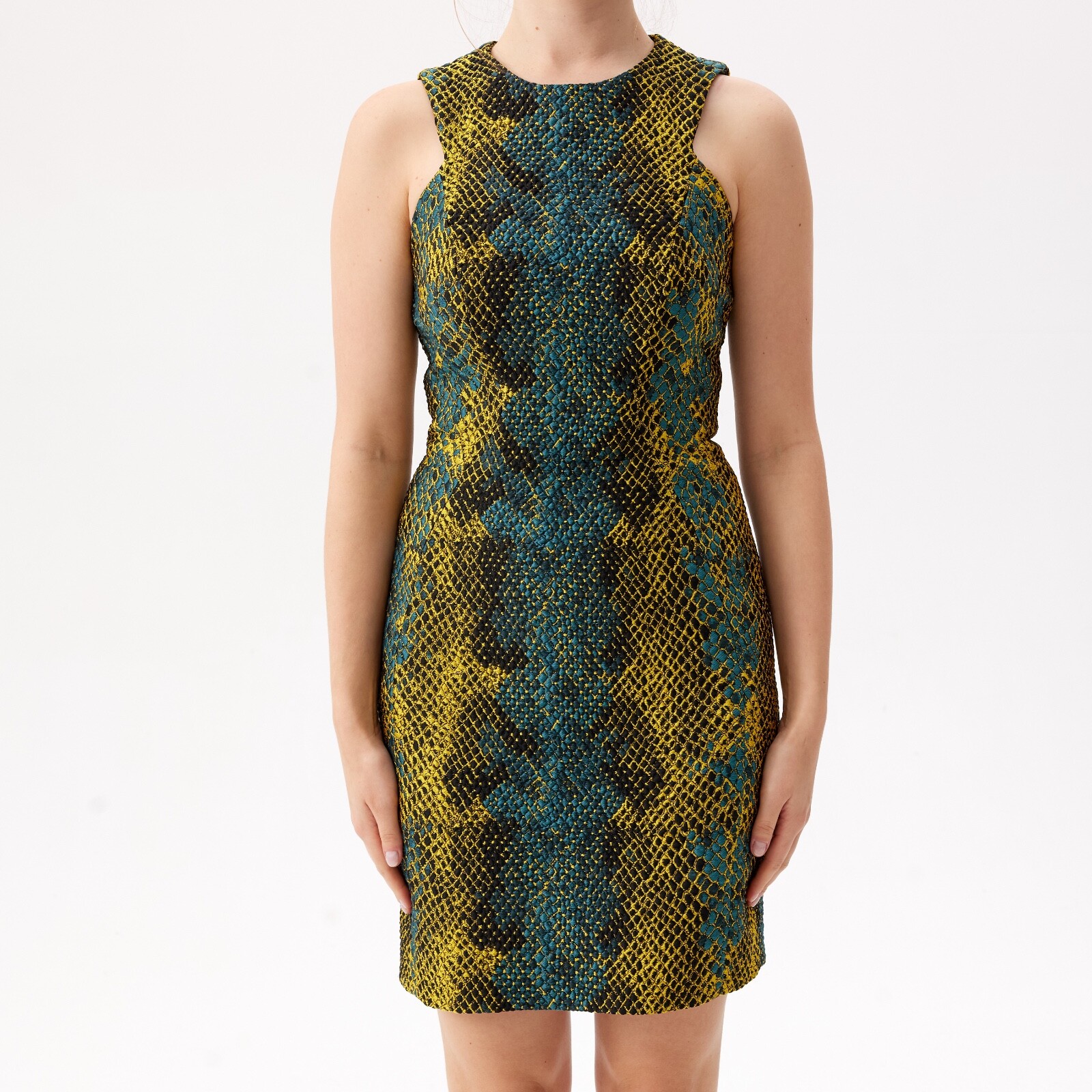 ヴェルサーチェ Versace Cocktail Dress Versace Stretch Cady Cocktail Dress | Saks Fifth Avenue