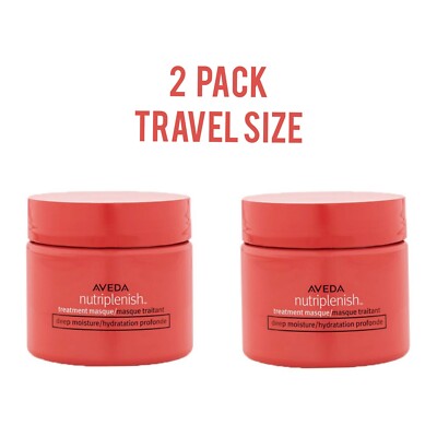 Aveda Nutri Plenish Deep Moisture Treatment Hair Masque - 0.85 oz Each - 2 PACK