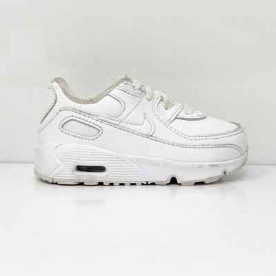 

Nike Girls Air Max 90 CD6868-100 Белая повседневная обувь Кроссовки Размер 6C, Белый, Air Max 90