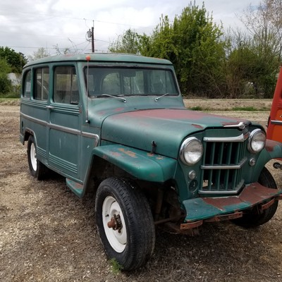 1961 Willys-Overland Rural Wagon Green 4WD Manual Overland