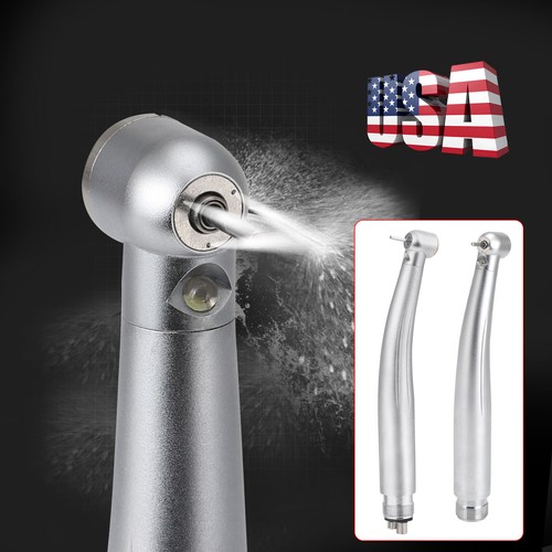 Dental Fiber Optic LED E-generator Fast High Speed Handpiece 2/4 HOLE NSK Style