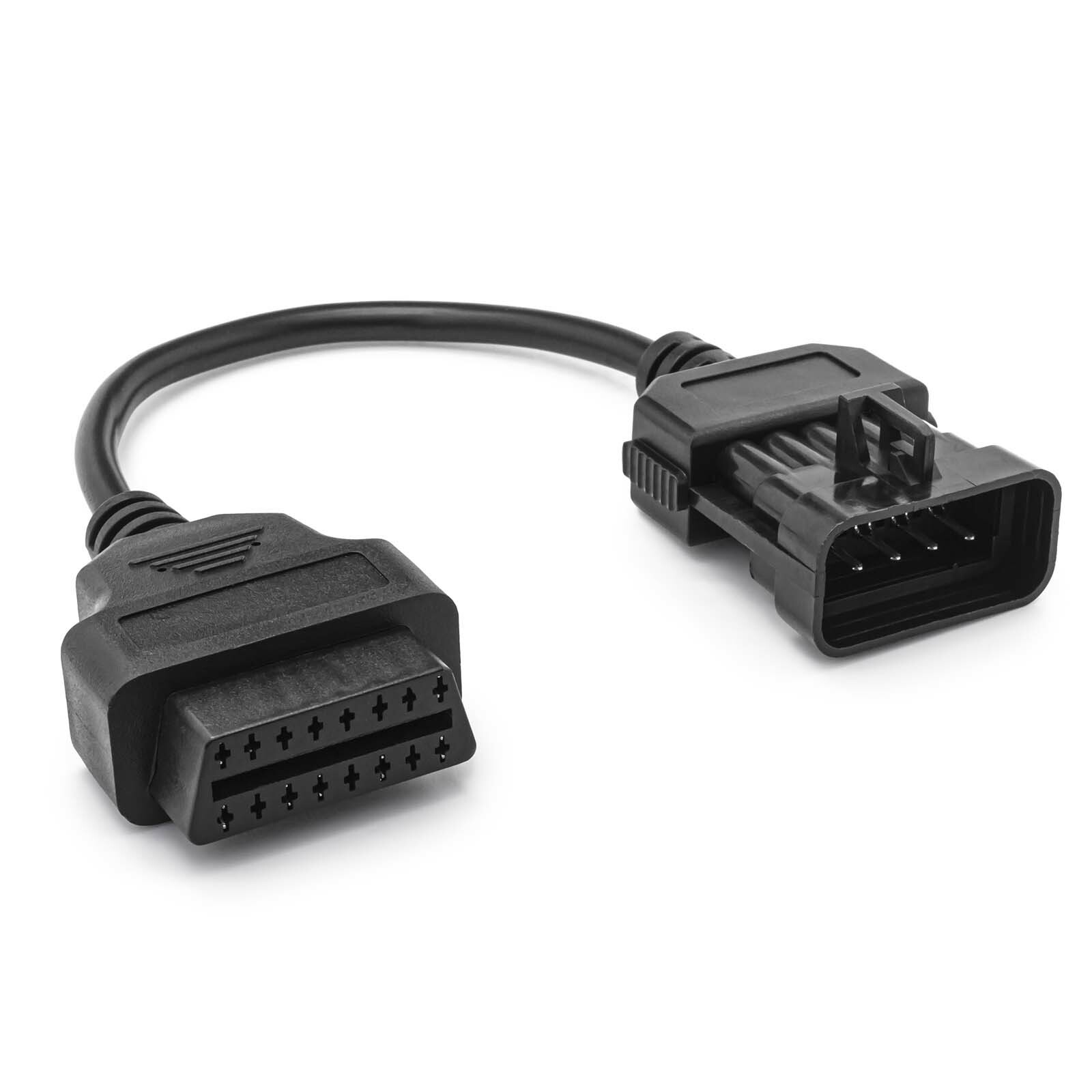 OBD 2 Adaptador de diagnóstico Cable coche Plug OBDII 10 Pin Tech 2 II 16 Pin para Opel eBay