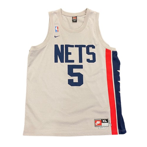 Vintage Nike NBA New Jersey NETS Jason Kidd Sewn Jersey