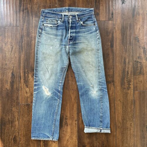 Levis 501 XX Big E True Vintage 60s Redline Denim 66 Light Levis 501 XX Big E True Vintage 60s Redline Denim 66 Light
