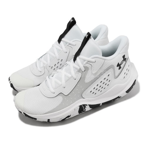 

Under Armour Jet 23 UA Белые Черные Мужские Баскетбольные Спортивные Кроссовки 3026634-101, Белый, Jet 23