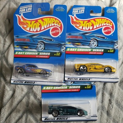 HOT WHEELS  ''LOT OF 3  X-RAY CRUISER SERIES FROM 1999