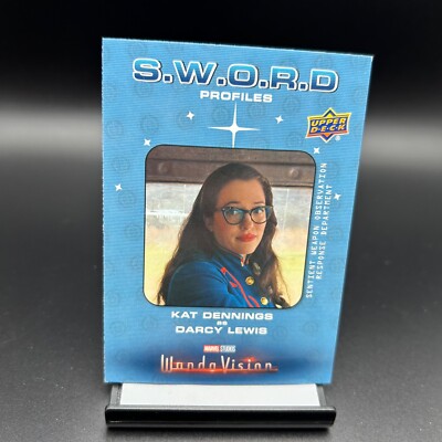 2023 Upper Deck WandaVision #SP-5 S.W.O.R.D Profiles Kat Kennings as Darcy Lewis