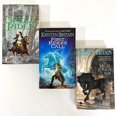 Green Rider Series Books 1-3 Kristen Britain Lot of 3 Mass-