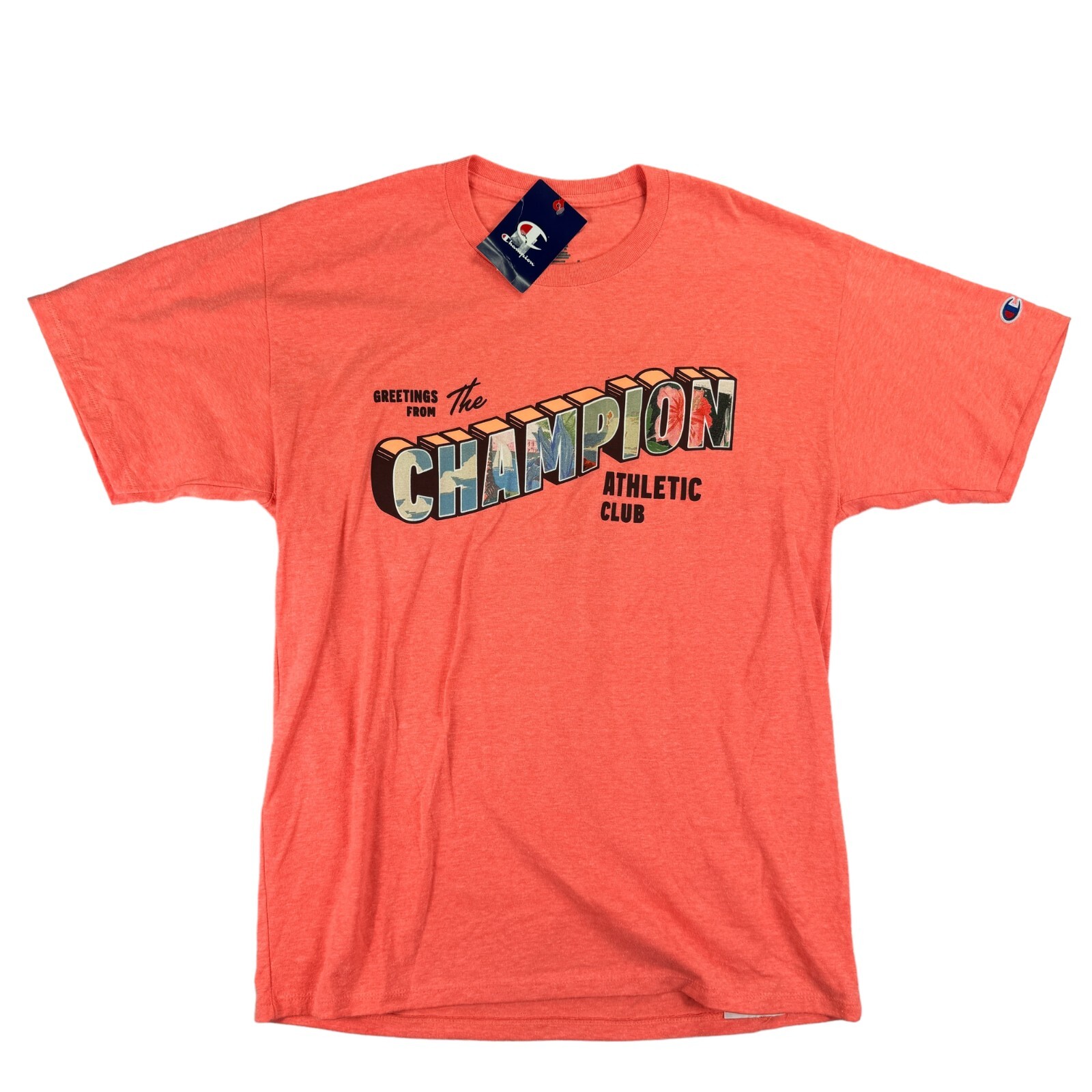 トップス CRONOS two tone design logo tee CRONOS two tone design logo tee