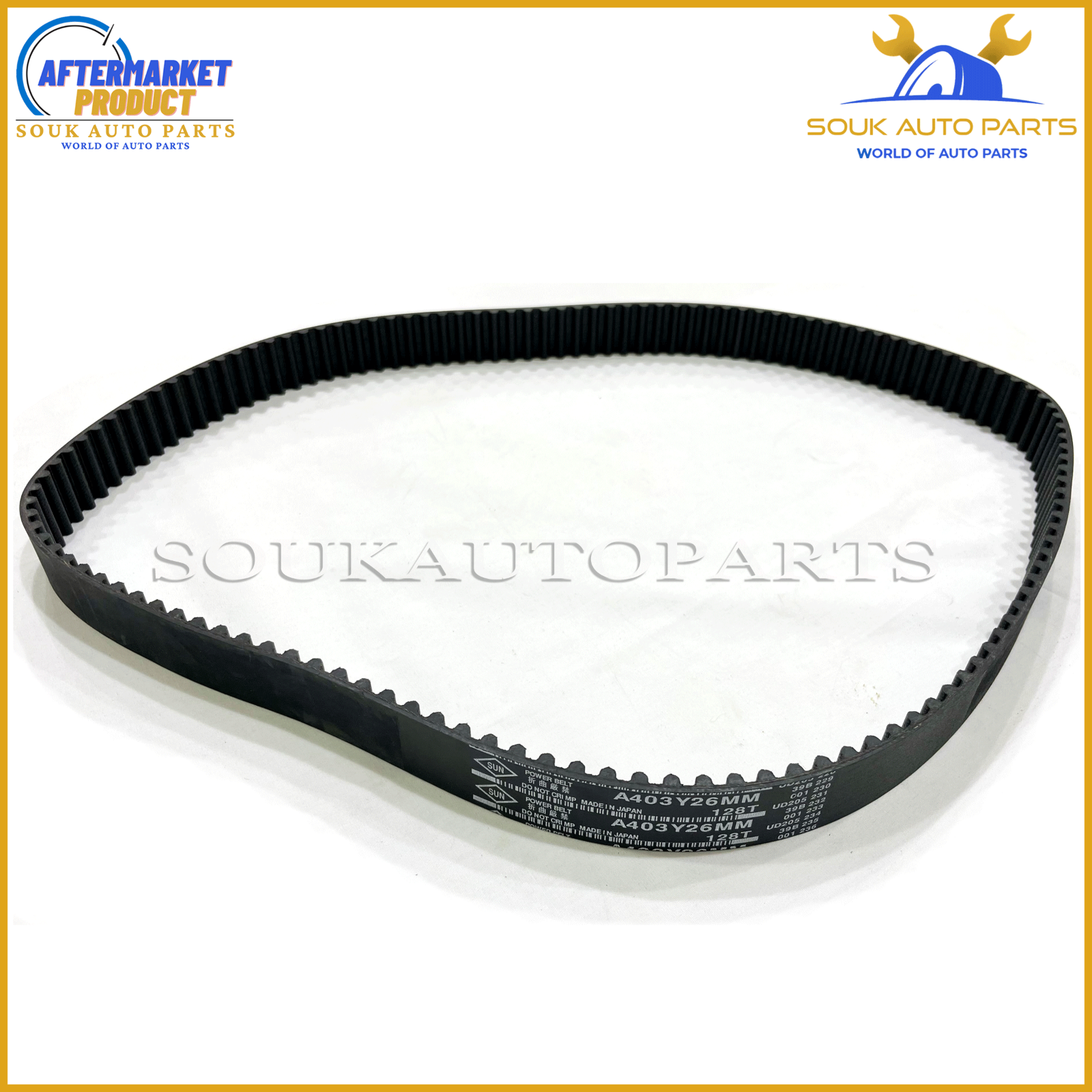 13568-11100 TIMING BELT 5EFE 128 TEETH For Toyota A403Y26MM