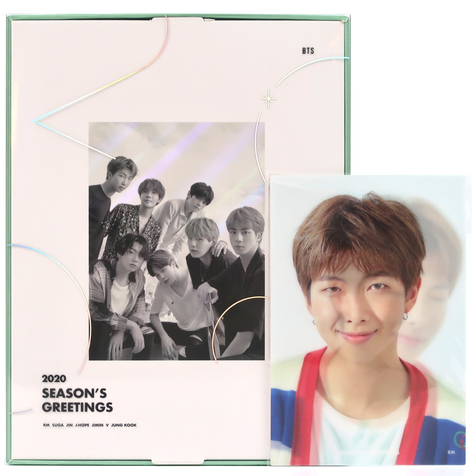 K-POP・アジア BTS 2020 SEASON'S GREETINGS BTS 2020 Season's Greetings Complete Set RM Lenticular Card