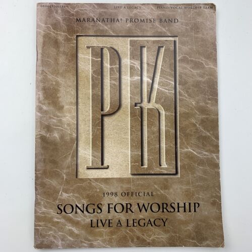 Promise Keepers Songs For Worship 1998 Live a Legacy Piano Voc...