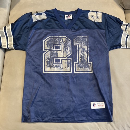 【NY購入/新品タグ付】COWBOYS Sanders 21 ユニフォーム Deion Sanders #21 Cowboys Rare Throwback Jersey. Mitchell