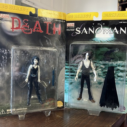 DC Direct Action Figures - The Sandman & Death UNOPENED | eBay