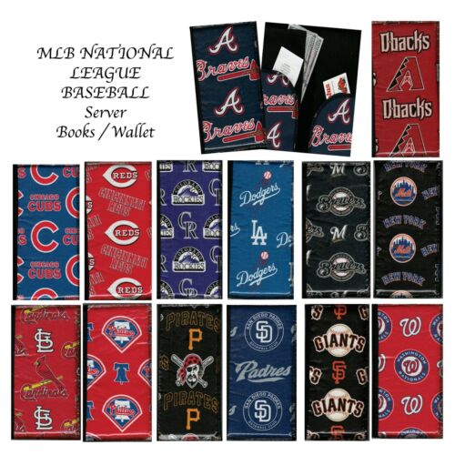 MLB National League Baseball / Server Book/Wallet