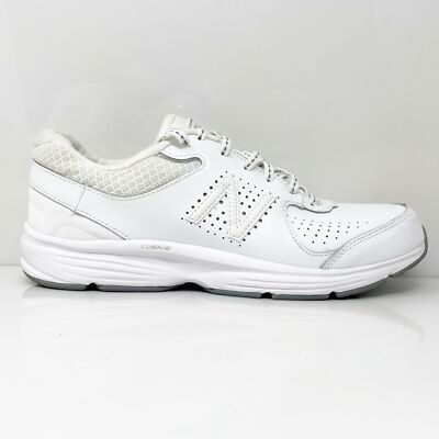 

New Balance Womens 411 V2 WW411WT2 Белая повседневная обувь Кроссовки Размер 10 D, Белый, 411 V2