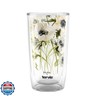 Tervis Kelly Ventura Floral Vista Crystal Collection White Wildflower Made in USA Double Walled Insulated Tumbler Travel Cup Keeps Drinks Cold and Hot, 16oz, White Wildflower
