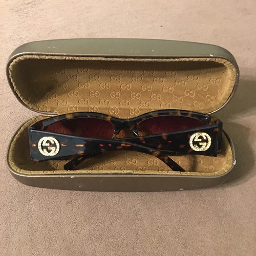 関税込！【GUCCI】BROWN ACETATE SUNGLASSES Gucci Unisex Brown Havana Acetate Sunglasses with Logo