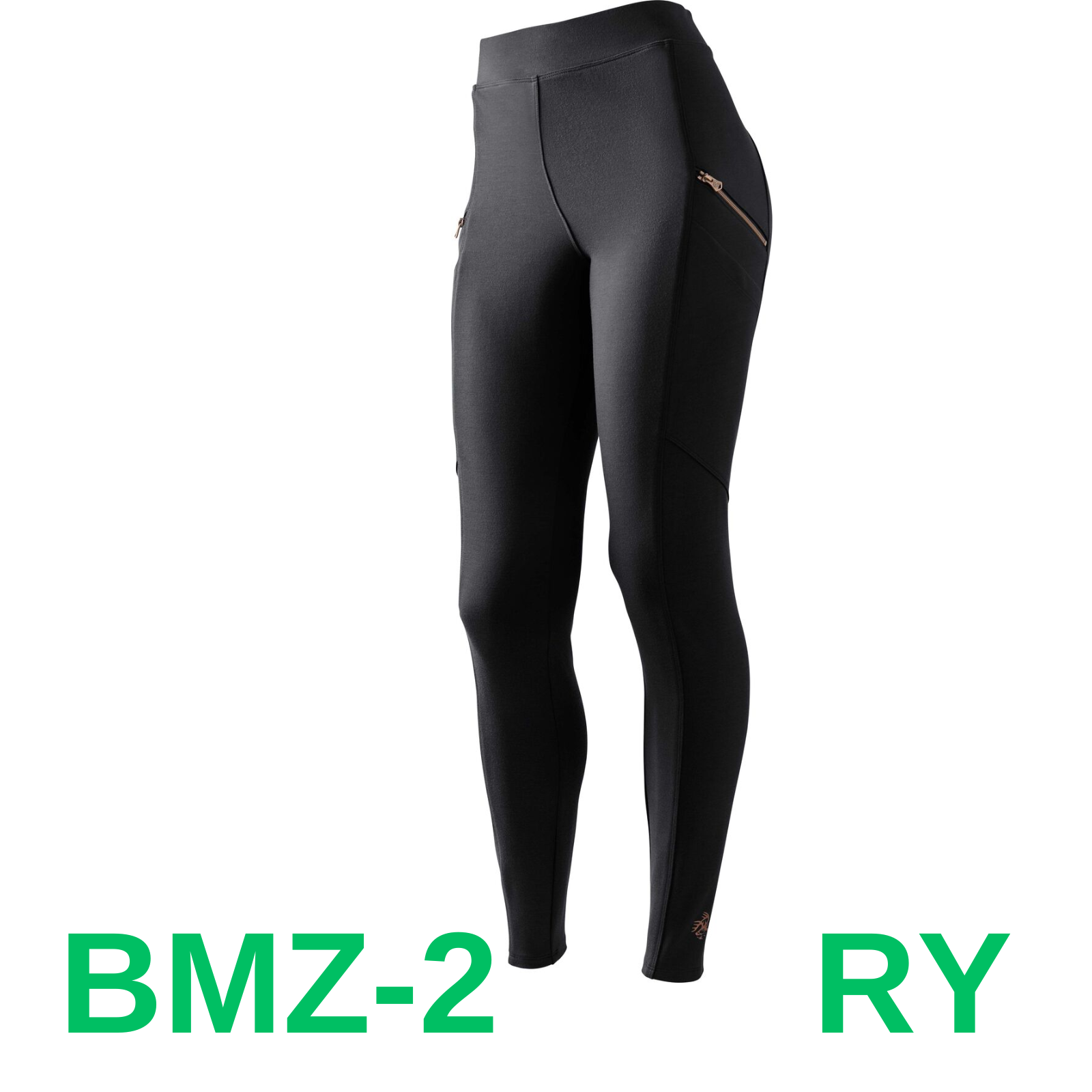 Legendary Whitetails Women's Standard Ponte Pant, Black, Small