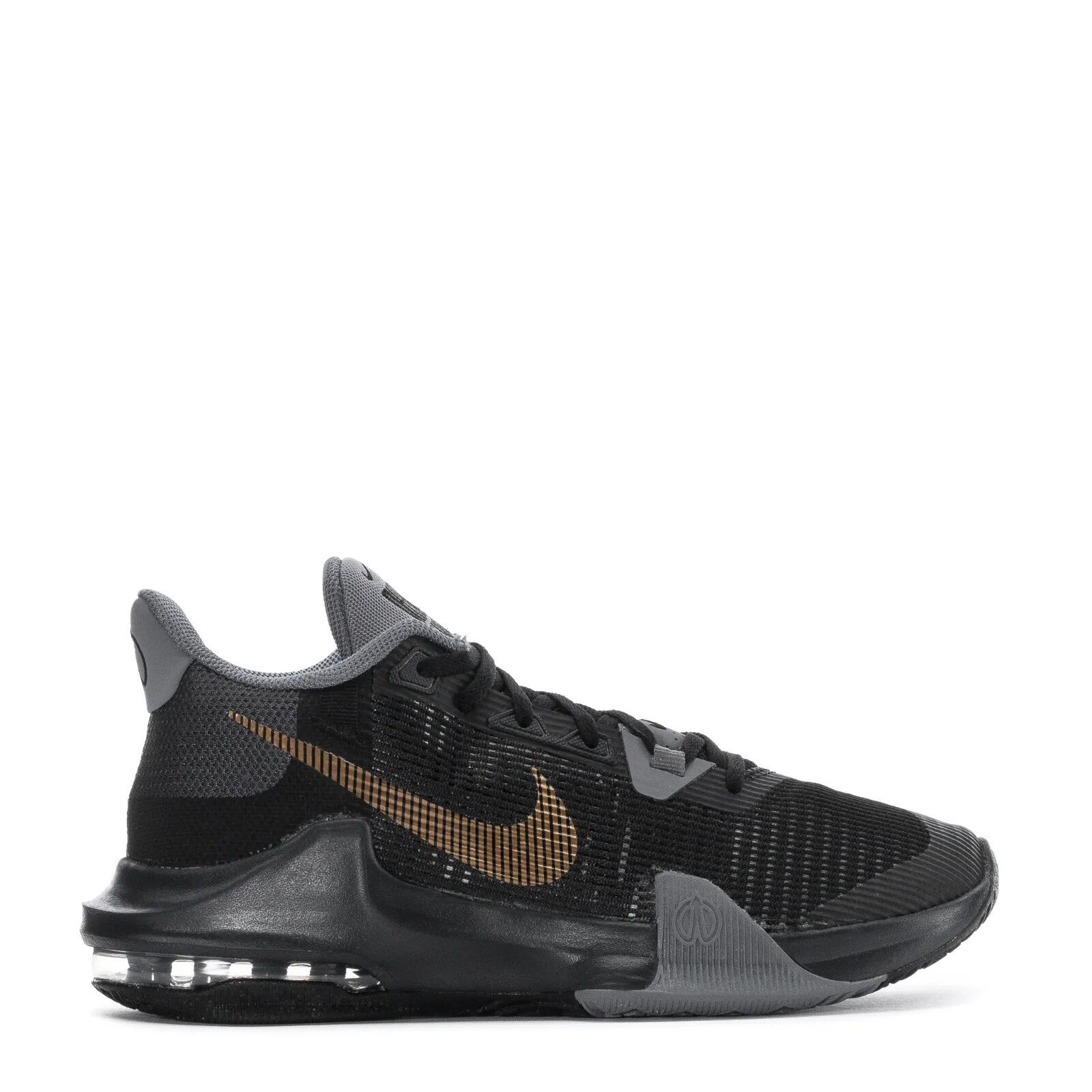 

Мужские кроссовки NIKE AIR MAX IMPACT 3 — DC3725-006 Black/Metallic Gold/Cool Grey, Черный, Nike Air Max Plus