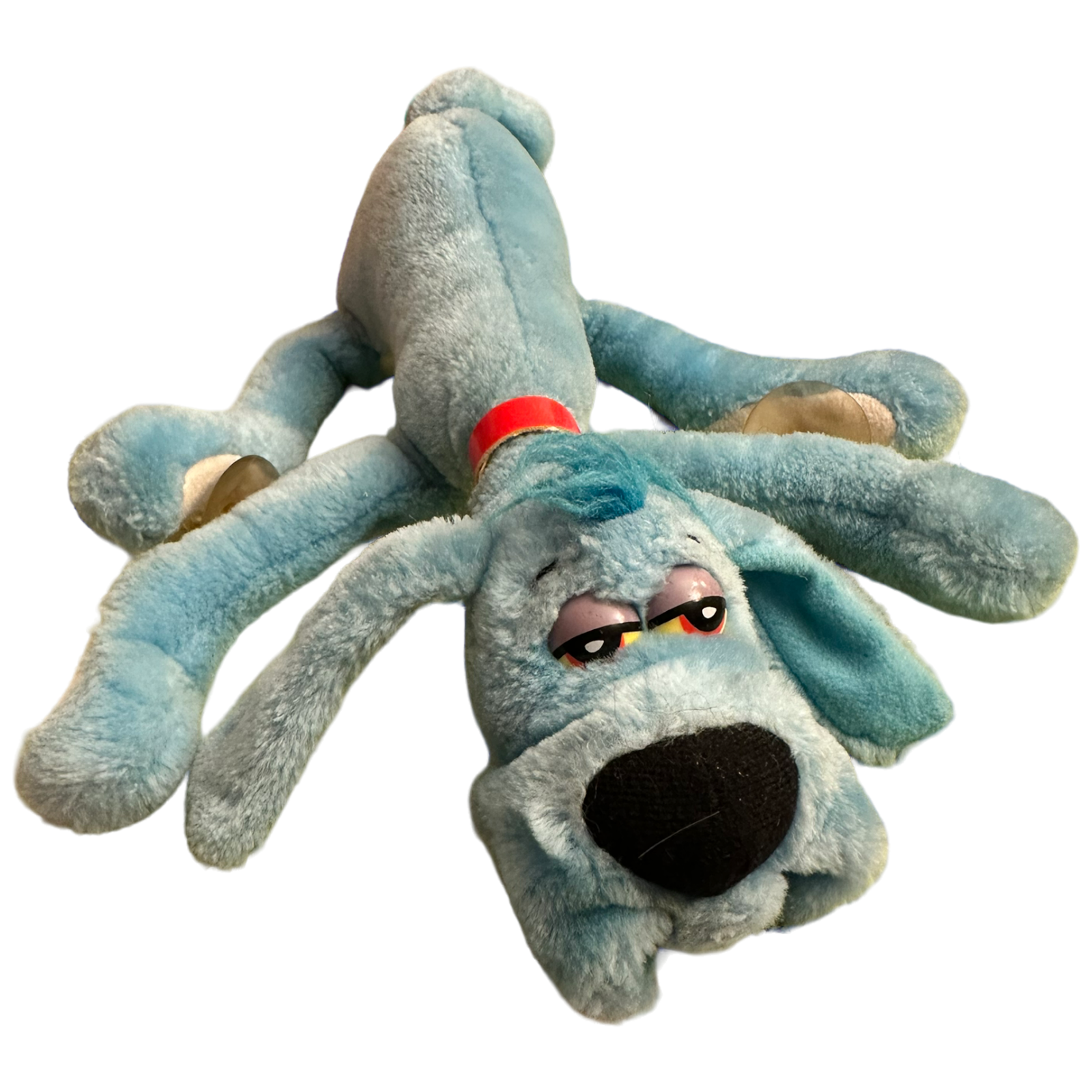 FOOFUR Dakin blue dog vintage plush 1988 plush stuffed animal puppy blue window
