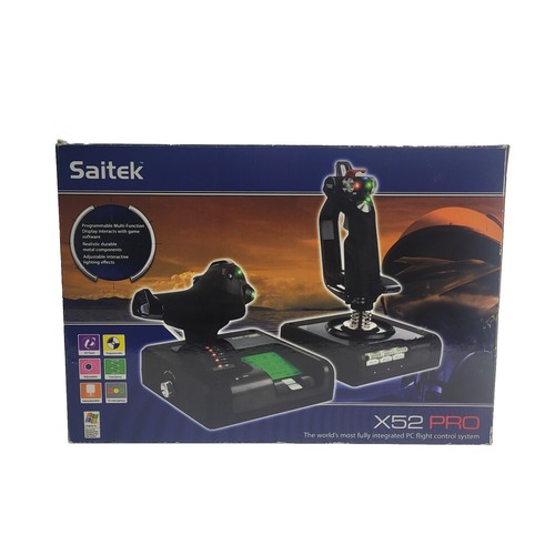 [取寄10]MC-X52PRO(Saitek Saitek X52 Pro Flight Control System) Logitech G X52 Professional Space & Flight Simulator HOTAS