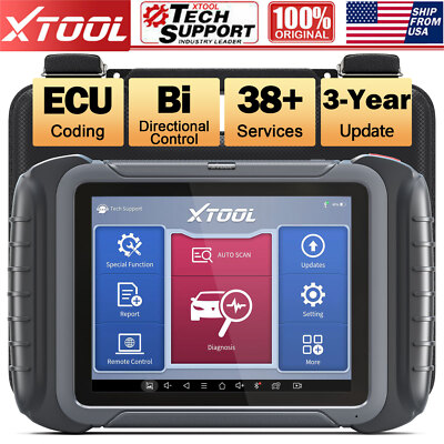 XTOOL D8 Car Diagnostic Tool All System Bidirectional Scanner E/CU Coding CANFD