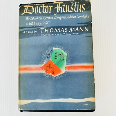 Doctor Faustus by Thomas Mann Hardcover 1948 1st Edition Third Printing