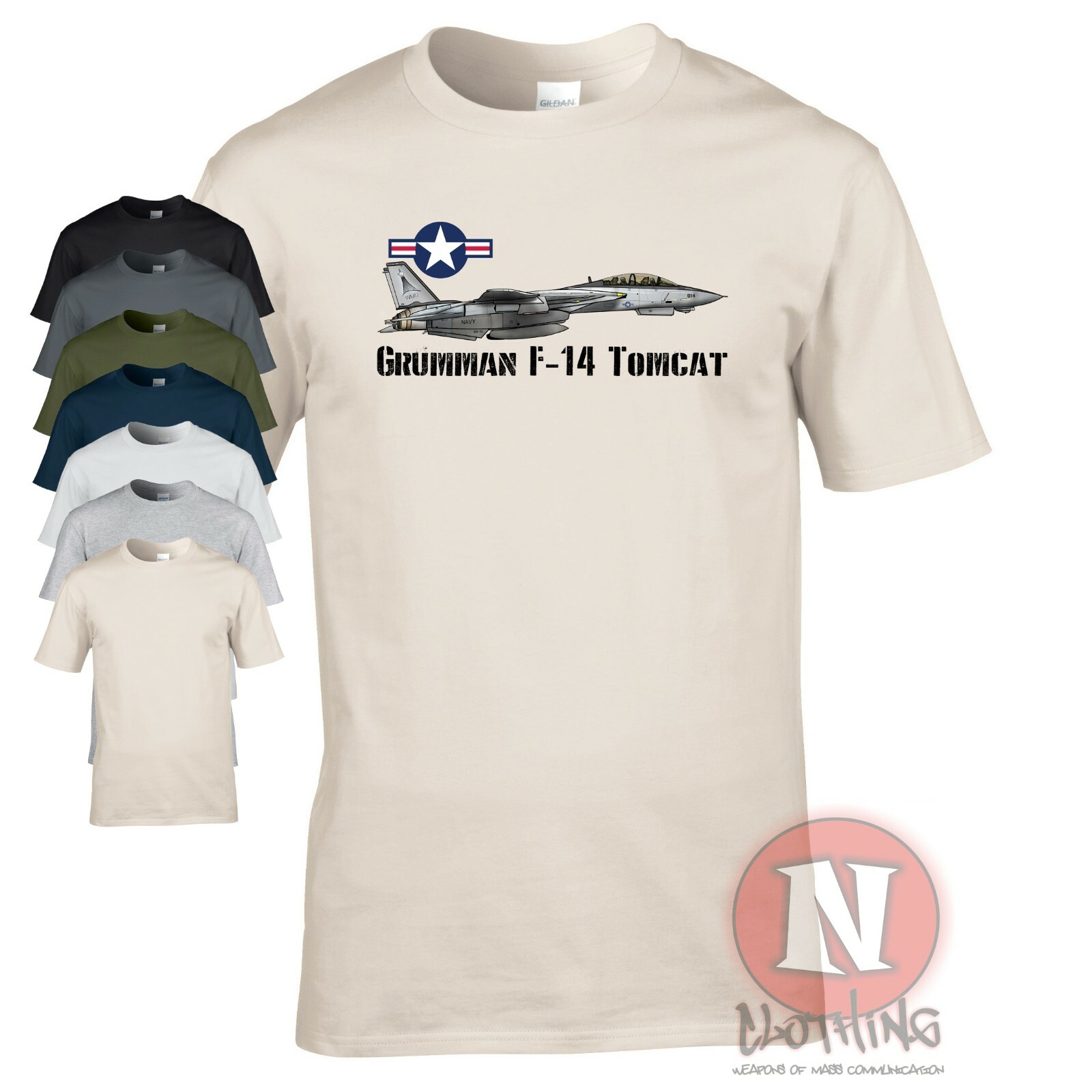 F-14 Grumman Tomcat t-shirt US fighter aircraft American war