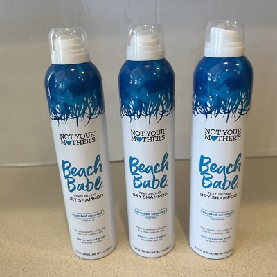 3 Not Your Mother's BEACH BABE Texturizing Dry Shampoo, Toasted Coconut, 7 oz.