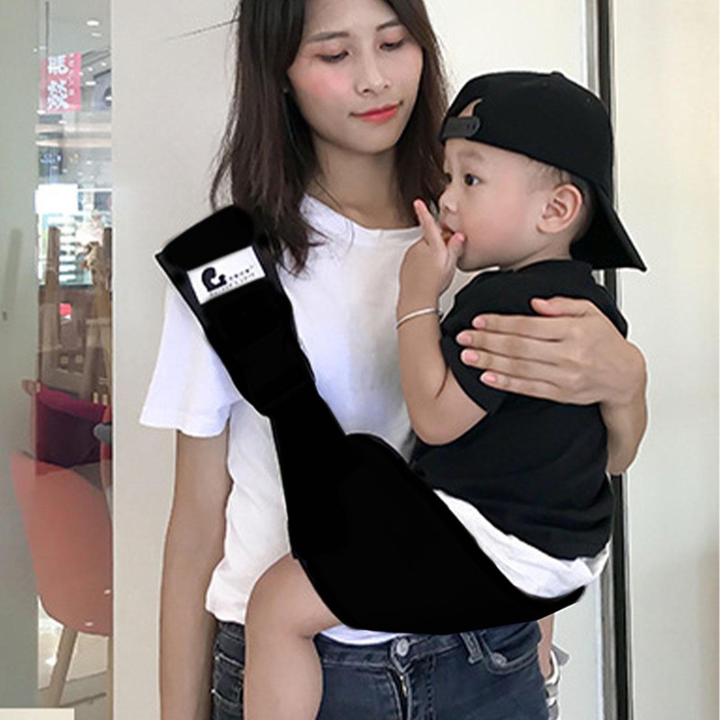 Baby Carrier Sling Ergonomic Baby Carrying Shoulder Strap with Pockets for Mom
